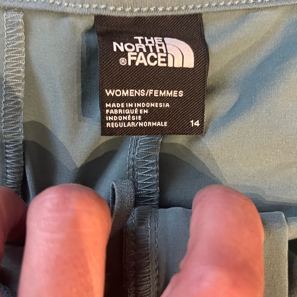 Bundle of 3 Pairs of  Women's The North Face Shorts - Blue/Black, Peach, Blue - Picture 6 of 7